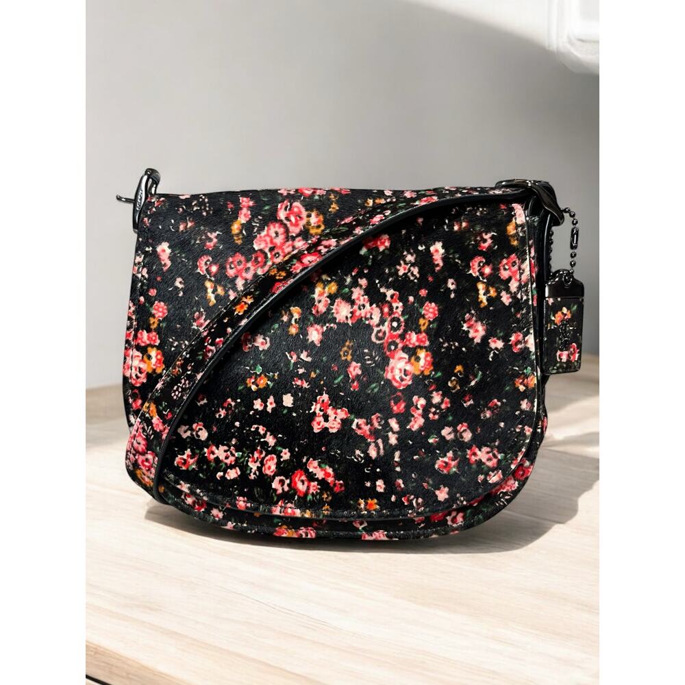 Coach 20115 1941 Printed Haircalf Saddle Bag 23
